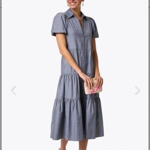 Brochu Walker Havana Tiered Midi Dress